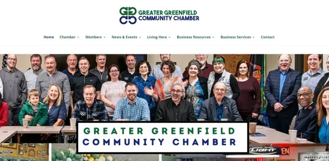 Greater Greenfield Community Chamber screenshot